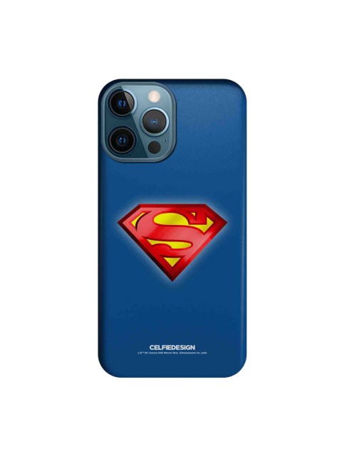 

CelfieDesign Blue & Red Logo Superman iPhone 12 Pro Max Back Case