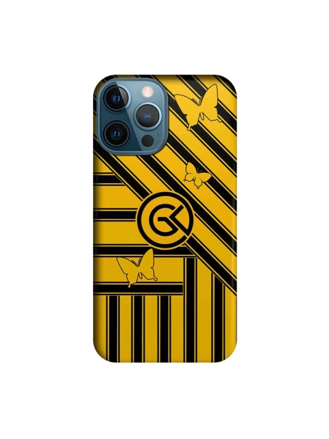 

CelfieDesign Yellow & Black The Cycle iPhone 12 Pro Max Slim Back Case