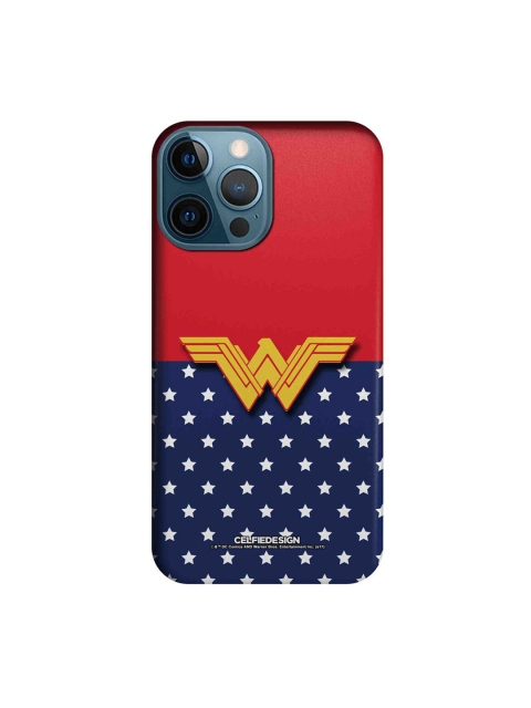 

CelfieDesign Blue & Red Classic Wonder Woman Logo iPhone 12 Pro Max Slim Back Case