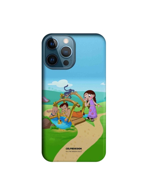 

CelfieDesign Blue & Green Chota Bheem And The Duck iPhone 12 Pro Max Back Case