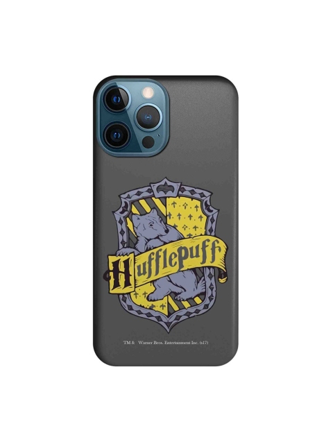 

CelfieDesign Multicolored Crest Hufflepuff iPhone 12 Pro Max Slim Back Case, Multi