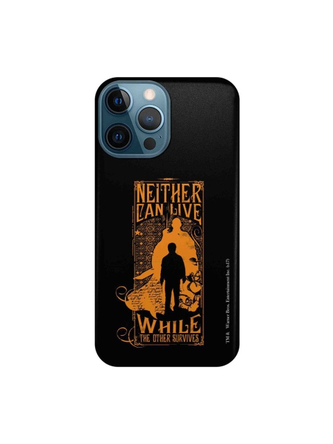 

CelfieDesign Black & Orange Harry vs Voldemort iPhone 12 Pro Max Slim Back Case
