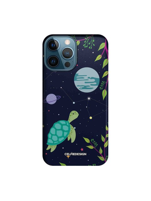 

CelfieDesign Blue & Purple Space Turtle Printed iPhone 12 Pro Max Slim Back Case