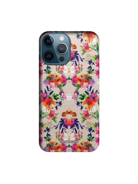 

CelfieDesign Pink & Green Floral Symmetry iPhone 12 Pro Max Slim Back Case