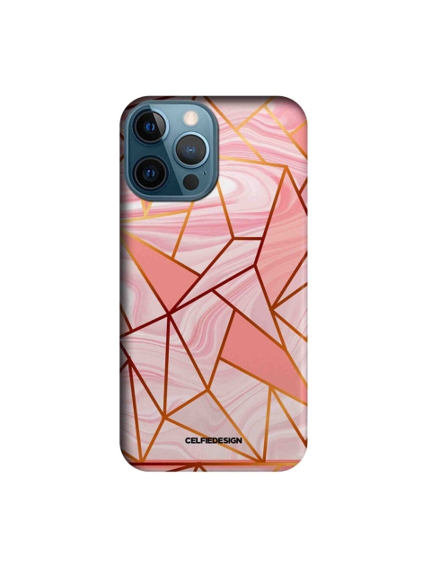 

CelfieDesign Pink Marble Peach Flow iPhone 12 Pro Max Back Case