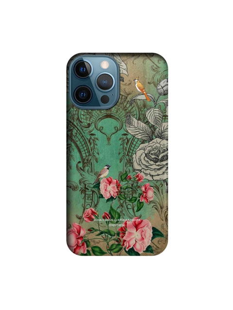 

CelfieDesign Green & Pink Bird Gaze iPhone 12 Pro Max Slim Back Case