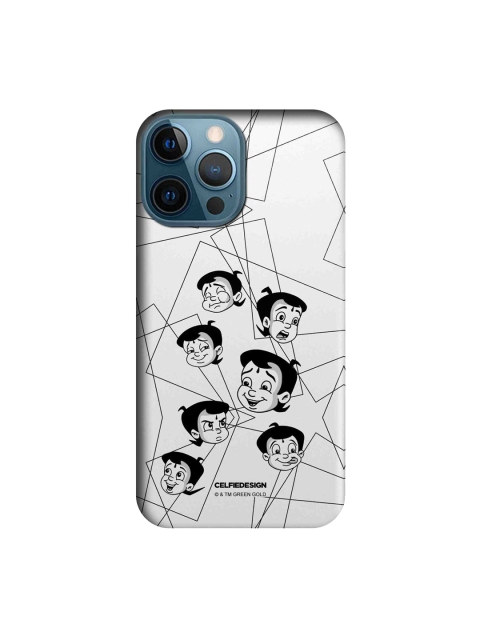 

CelfieDesign White & Black Moods Of Bheem iPhone 12 Pro Max Slim Back Case