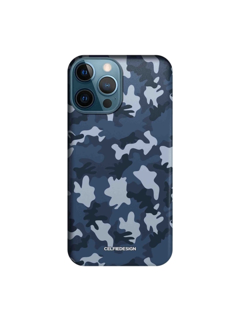 

CelfieDesign Grey & White Camo iPhone 12 Pro Max Slim Back Case