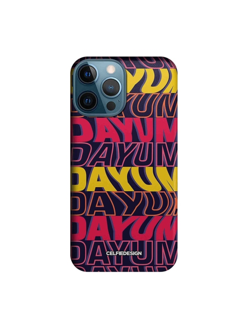 

CelfieDesign Multi-Coloured Dayum iPhone 12 Pro Max Slim Back Case