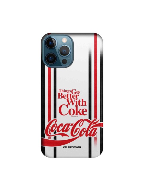 

CelfieDesign White & Red Better With Coke iPhone 12 Pro Max Slim Back Case