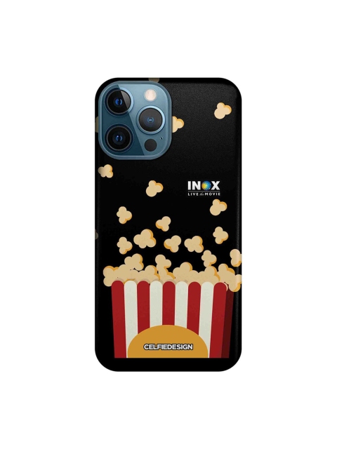 

CelfieDesign Black & Red Popcorn iPhone 12 Pro Max Slim Back Case