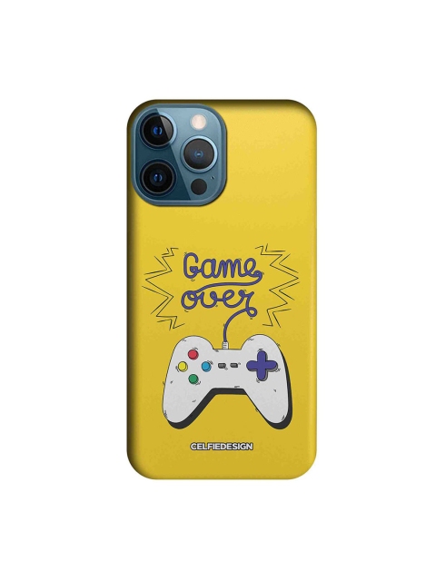 

CelfieDesign Yellow & White Game Over iPhone 12 Pro Max Slim Back Case