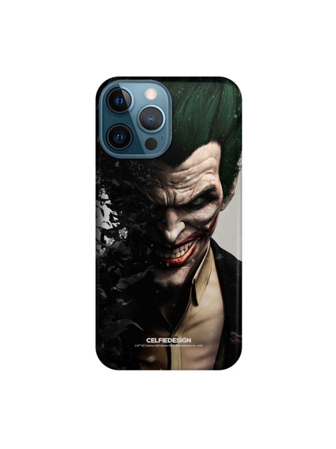 

CelfieDesign Black & Beige Joker Withers Printed iPhone 12 Pro Max Slim Back Case