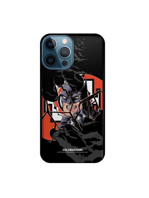 

CelfieDesign Black & Red Angry Bat iPhone 12 Pro Max Back Case