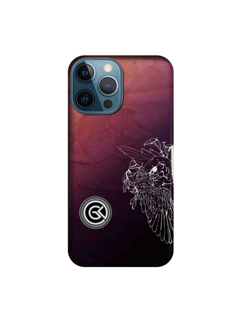 

CelfieDesign Multi-Coloured Eagle Stare Pink Printed iPhone 12 Pro Max Slim Back Case