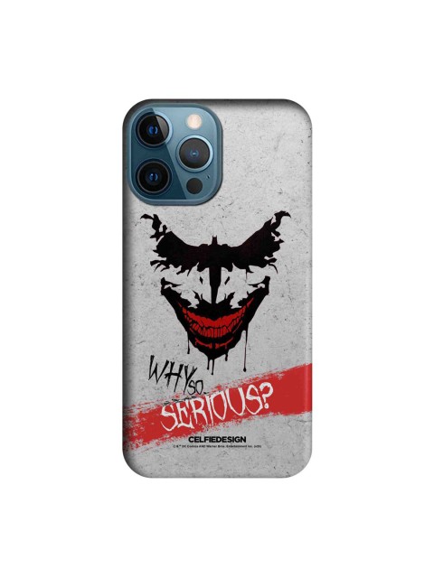 

CelfieDesign Grey & Red Seriously Crazy iPhone 12 Pro Max Slim Back Case
