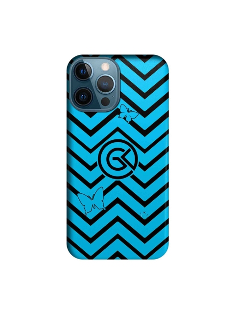 

CelfieDesign Blue & Black Waves iPhone 12 Pro Max Slim Back Case