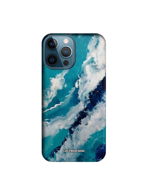 

CelfieDesign Blue & White Frothy Waves iPhone 12 Pro Max Slim Back Case