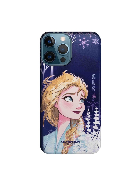 

CelfieDesign Navy Blue & Beige Strong Elsa Plastic iPhone 12 Pro Max Slim Back Case