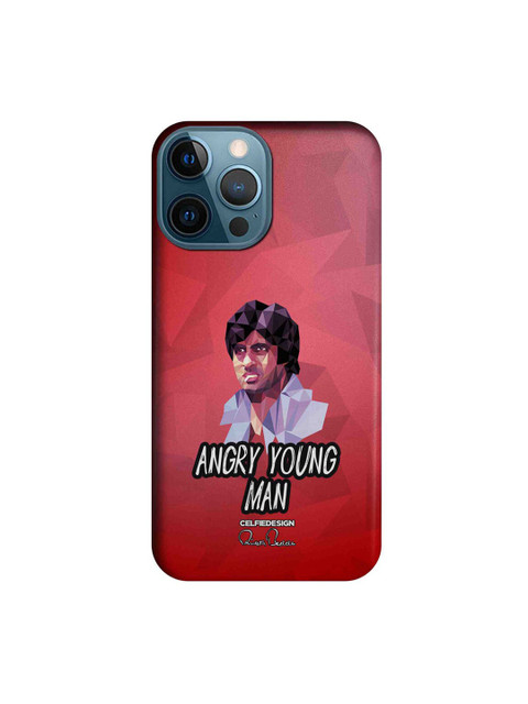 

CelfieDesign Red & White AB Angry Young Man iPhone 12 Pro Max Slim Back Case