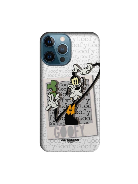 

CelfieDesign Grey & Black Hello Mr Goofy Printed iPhone 12 Pro Max Slim Back Case