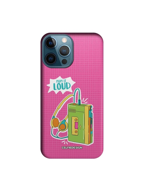 

CelfieDesign Pink & Green Walkman iPhone 12 Pro Max Slim Back Case