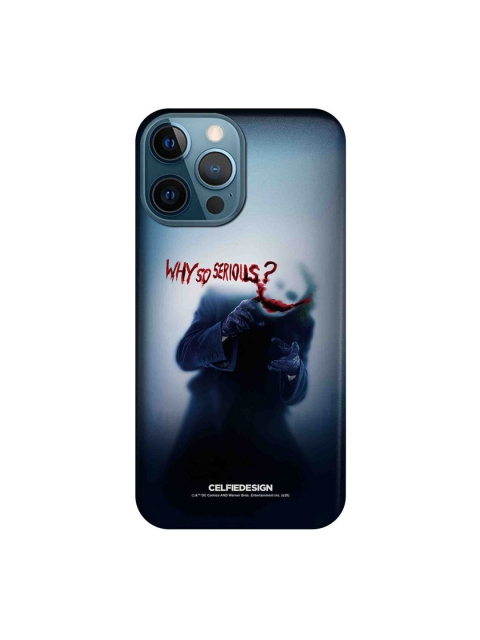 

CelfieDesign Blue & Red Why So Serious iPhone 12 Pro Max Slim Back Case