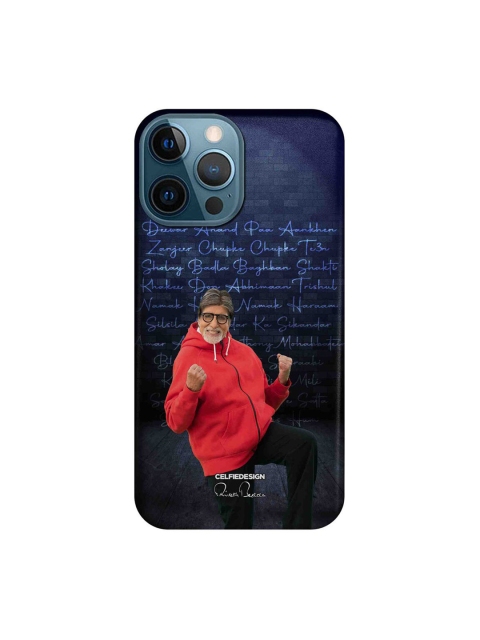 

CelfieDesign Black & Blue AB Wall Of Fame iPhone 12 Pro Max Slim Back Case