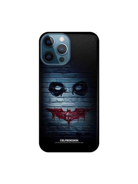 

CelfieDesign Black & Blue Printed Plastic iPhone 12 Pro Max Slim Back Case