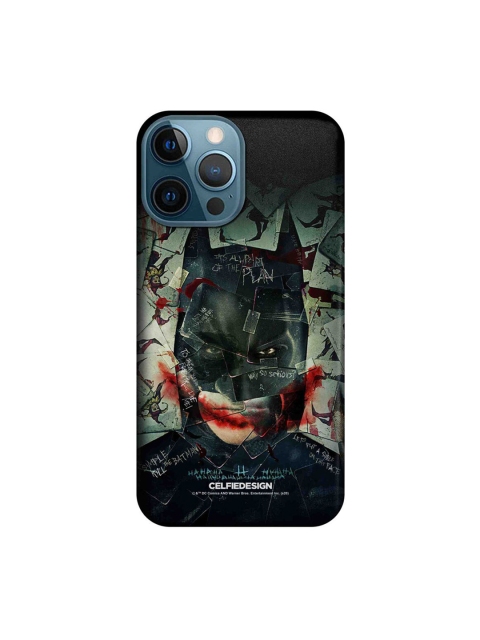 

CelfieDesign Black & Red Bat Joker iPhone 12 Pro Max Slim Back Case