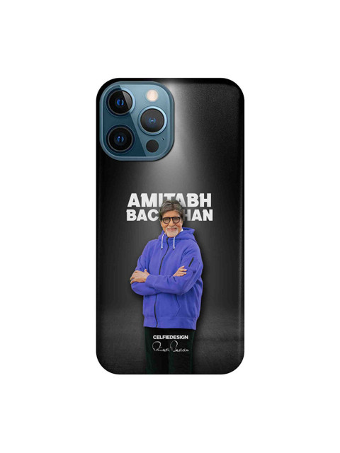 

CelfieDesign Black & Blue Amitabh Bachchan iPhone 12 Pro Max Slim Back Case