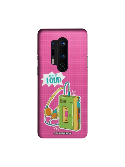 

CelfieDesign Pink Walkman Slim Case for OnePlus 8 Pro