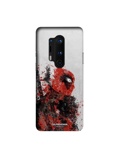 

CelfieDesign White & Red Pool Strokes Slim Case for OnePlus 8 Pro