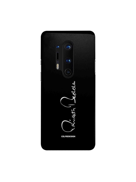 

CelfieDesign Black AB Signature Black Vertical Slim Case for OnePlus 8 Pro
