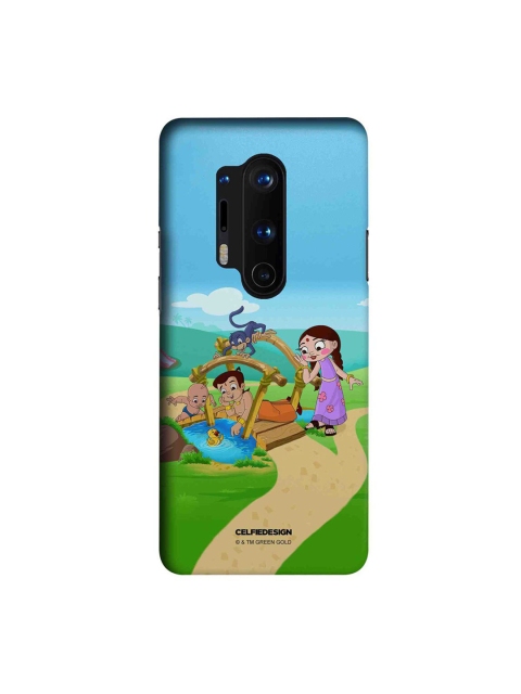 

CelfieDesign Blue & Green Chota Bheem And The Duck Slim Case for OnePlus 8 Pro