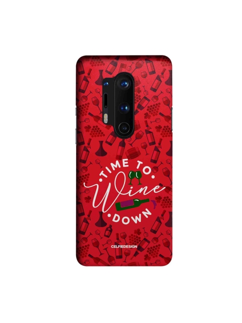 

CelfieDesign Red Time To Wine Down Slim Case for OnePlus 8 Pro