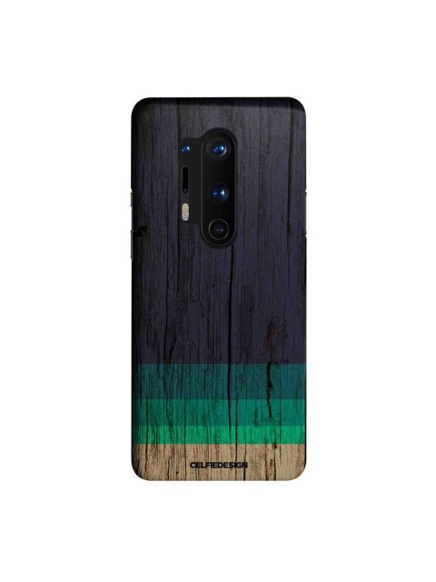 

CelfieDesign Navy Blue Wood Stripes Slim Case for OnePlus 8 Pro