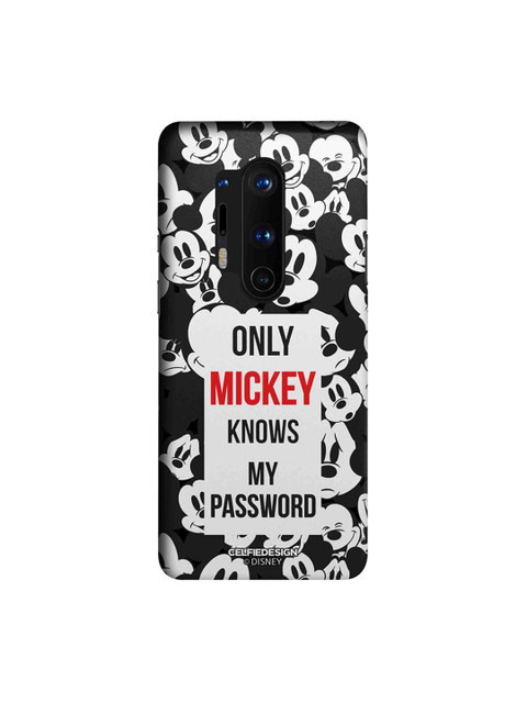 

CelfieDesign Black Mickey My Password Slim Case for OnePlus 8 Pro
