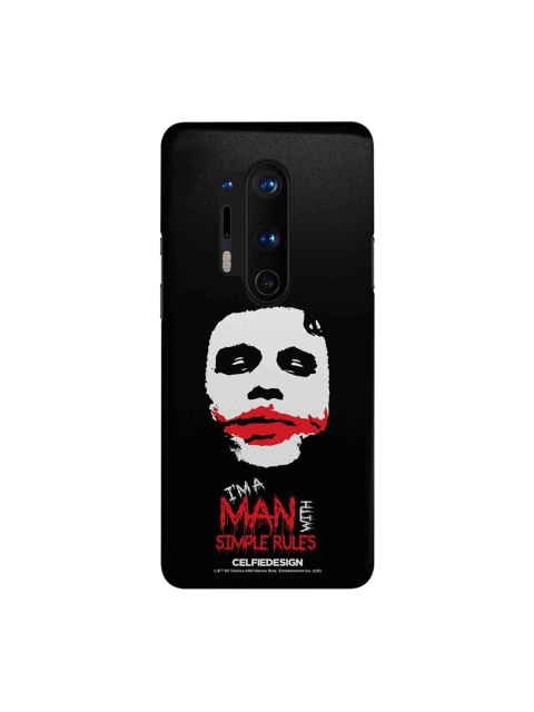 

CelfieDesign Black Man With Simple Rules Slim Case for OnePlus 8 Pro