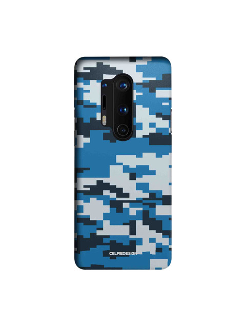 

CelfieDesign Blue Camo Pixel Cerulean Slim Case for OnePlus 8 Pro