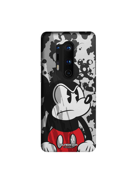

CelfieDesign Black & White Grumpy Mickey Plastic OnePlus 8 Pro Max Slim Back Case
