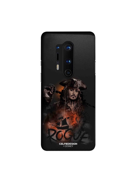 

CelfieDesign Black & Orange Rogue Jack OnePlus 8 Pro Slim Back Case