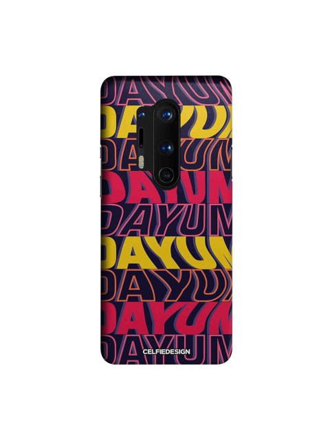 

CelfieDesign Purple & Pink Dayum Plastic OnePlus 8 Pro Slim Back Case