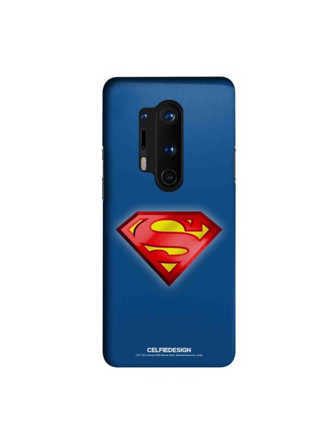

CelfieDesign Blue & Red Logo Superman OnePlus 8 Pro Slim Back Case