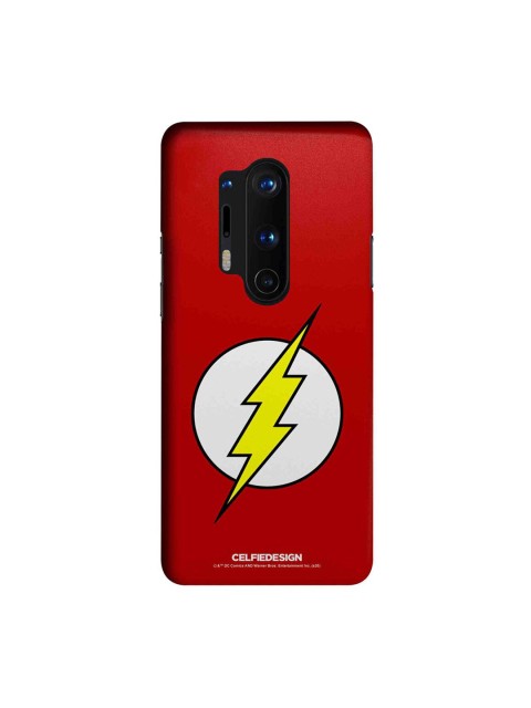 

CelfieDesign Red & White Printed Plastic OnePlus 8 Pro Slim Back Case