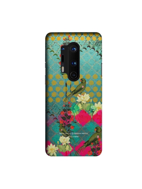 

CelfieDesign Green & Red Mitthu Miya OnePlus 8 Pro Slim Back Case