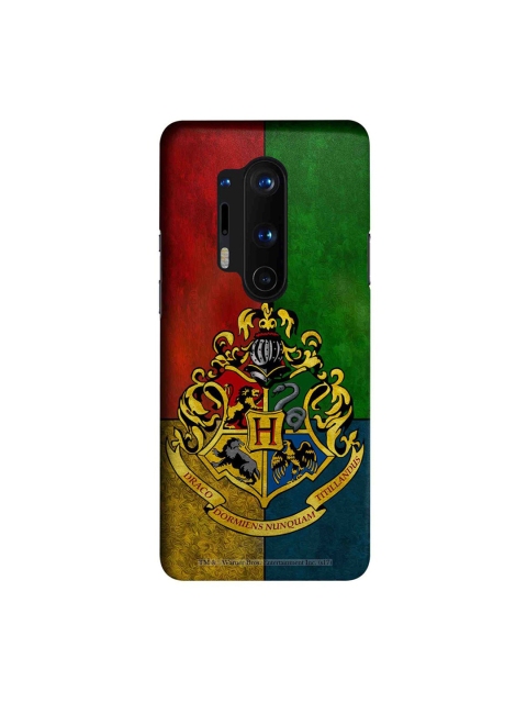 

CelfieDesign Multi-Coloured Hogwarts Sigil Printed OnePlus 8 Pro Slim Back Case