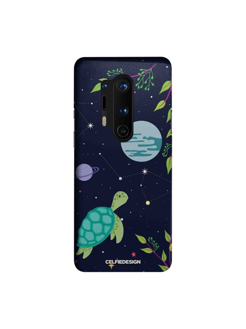 

CelfieDesign Blue & Green Space Turtle OnePlus 8 Pro Slim Back Case