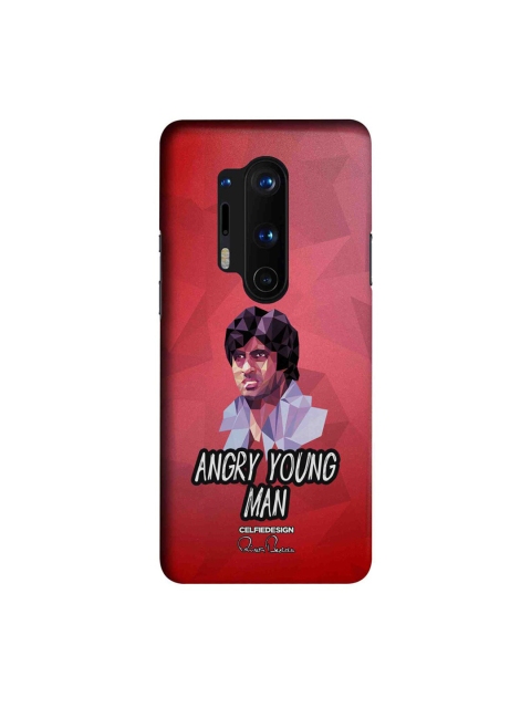 

CelfieDesign Red & Blue Printed OnePlus 8 Pro Slim Back Case