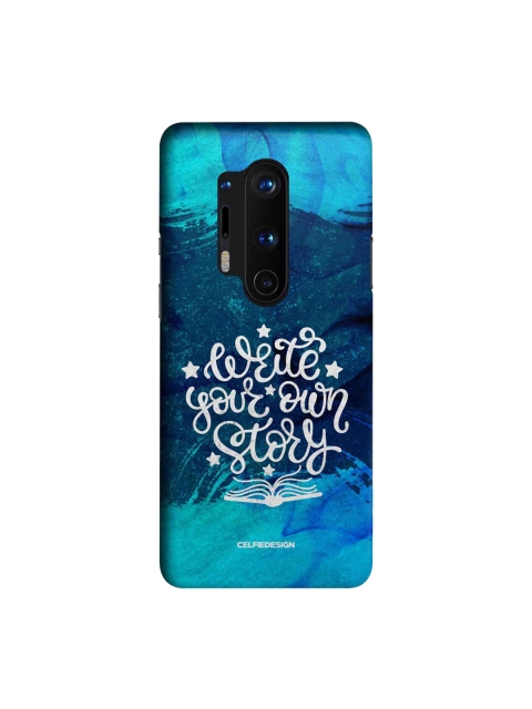 

CelfieDesign Blue & White Write Your Own Story OnePlus 8 Pro Slim Back Case